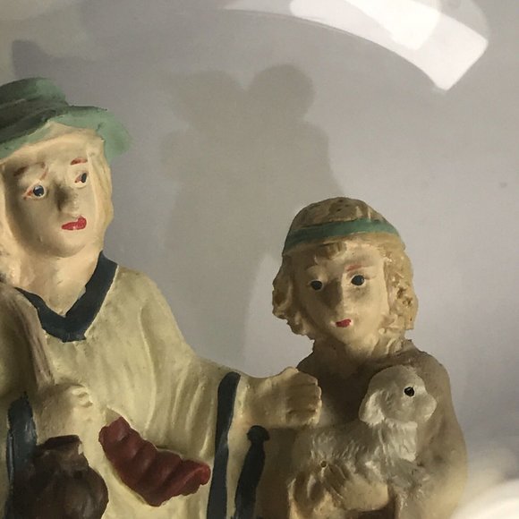 Vintage House Of Lloyd Christmas Around The World Shepherd Ornament With Stand - Picture 12 of 12